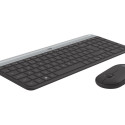 LOGITECH Slim Wireless Keyboard and Mouse Combo MK470 - GRAPHITE - US INTNL - INTNL