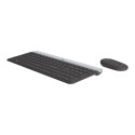 LOGITECH Slim Wireless Keyboard and Mouse Combo MK470 - GRAPHITE - PAN - NORDIC