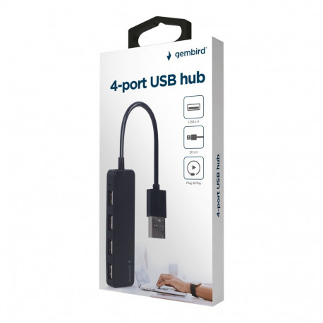 GEMBIRD 4-port USB HUB must