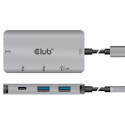 CLUB 3D USB C GEN 2 TO 2 USB A 2 USB C DATA HUB PD CHARGING 1.5A