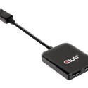 CLUB 3D MST HUB DP 1.4 TO 2 HDMI SUPPORTS UP TO 2x4K60HZ - USB POWERED