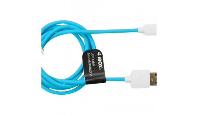 IBOX microUSB kaabel andmete + toite jaoks 1m