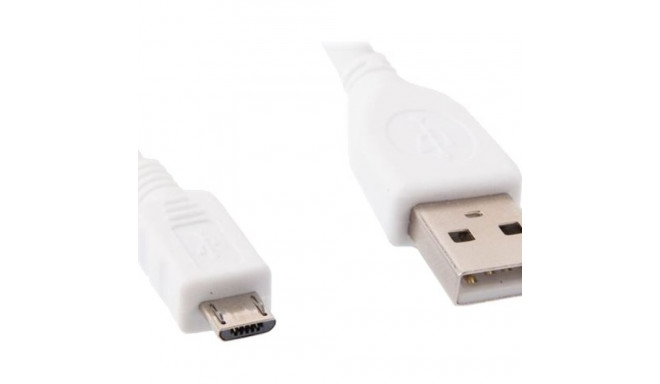 GEMBIRD CCP-MUSB2-AMBM-W-0.5M Gembird micro USB 2.0 cable AM-MBM5P 0.5m, white