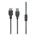 GEMBIRD CCF-USB2-AMAF-15 Gembird USB 2.0 A- B 4,5m cable with ferrite core