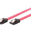 GEMBIRD CC-SATAM-DATA-0.3M Gembird Serial ATA III 30 cm Data Cable, metal clips, red