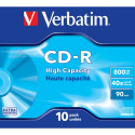 CD-R/DL/->40X/10-PACK-JEWEL 800MB