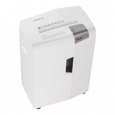 HSM 1057121 HSM Shredstar X13 ristlõikega paberipurustaja 4,0x37mm / 13 lehte 80 g / 23 l mahuti / P