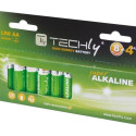 Techly patarei Alkaline 1.5V AA LR6 12tk (306981)