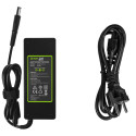 GREENCELL AD09P Green Cell PRO Charger / AC adapter for Dell 90W 19.5V 4.62A 7.4mm-5.0mm