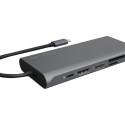 ICYBOX IB-DK4050-CPD Docking Station 12-in-1 USB Type-C dock with PD 100 W
