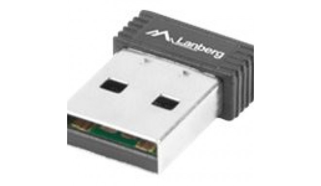 LANBERG NC-0150-WI Lanberg Adapter NANO USB WiFi 150MBPS