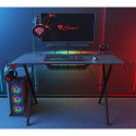 NATEC NDS-1550 Genesis Gaming Desk HOLM 300 RGB Hub USB, wirelesz chrger