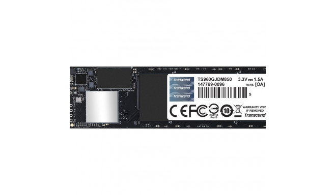 TRANSCEND 960GB JetDrive 855 PCIe SSD uuenduskomplekt Mac jaoks