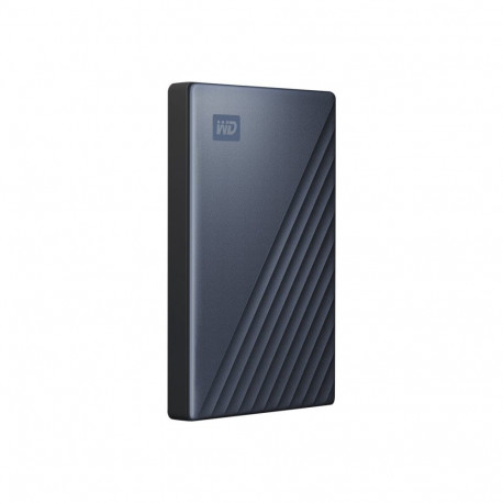 WD My Passport Ultra 2TB sinine USB-C/USB3.0 2.5-tolline metallviimistlusega kaasaskantav väline kõv