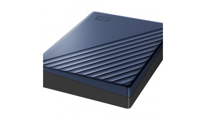 WD My Passport Ultra 4TB Blue USB-C/USB3.0 HDD 2.5inch Metal finish RTL portable extern