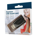 GEMBIRD SC-USB2.0-01 Gembird Premium USB sound card, Virtus Plus
