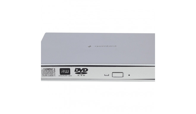 GEMBIRD External USB DVD drive silver