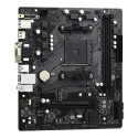 ASRock emaplaat A520M-HDV AM4 mATX 2xDDR4 4xSATA3 1xUltra M.2 1xPCIe 3.0x16 1xPCIe 3.0 x1 D-Sub DVI-D HDMI