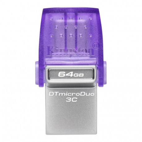 KINGSTON 64GB DataTraveler microDuo 3C 200MB/s dual USB-A + USB-C