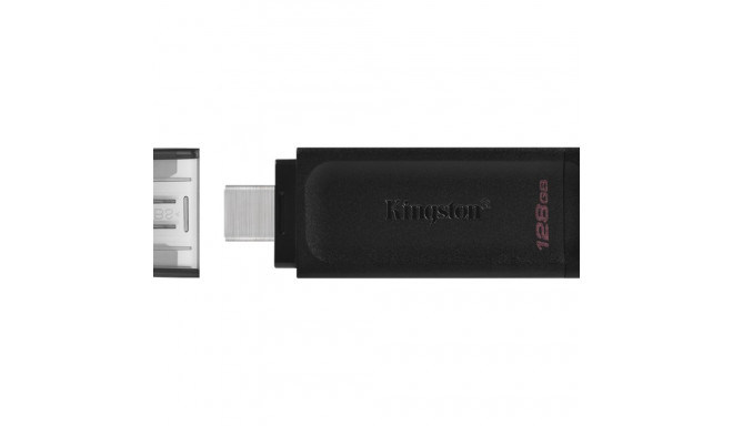 KINGSTON 128GB USB-C 3.2 Gen 1 DataTraveler 70