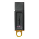Kingston mälupulk 128GB DataTraveler Exodia USB 3.2 , must/kollane