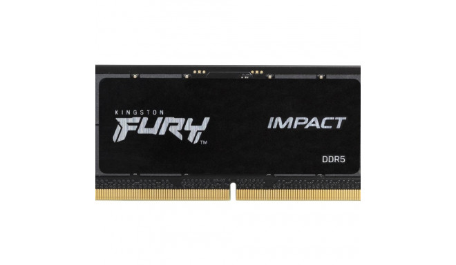 Kingston RAM 8GB 4800MT/s DDR5 CL38 SODIMM Fury Impact