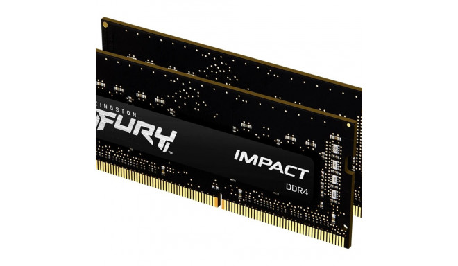Kingston RAM 32GB 3200MHz DDR4 CL20 SODIMM Kit of 2 Fury Impact