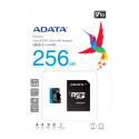 ADATA 256GB Micro SDXC V10 100MB/s + adapter