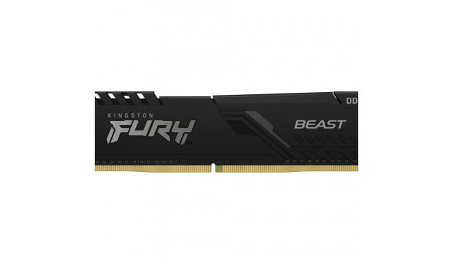 KINGSTON 32GB 3200MHz DDR4 CL16 DIMM Kit of 2 1Gx8 FURY Beast Black