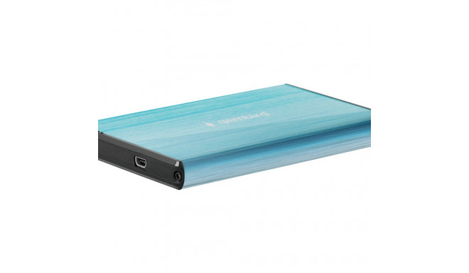 GEMBIRD EE2-U3S-3-B USB 3.0 2.5inch HDD enclosure brushed aluminum blue