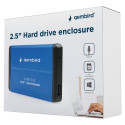 GEMBIRD USB 3.0 2.5inch HDD enclosure blue