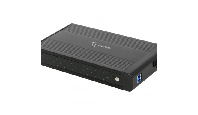 GEMBIRD EE3-U3S-3 HDD external enclosure Gembird for 3.5 SATA - USB 3.0, Aluminium, Black