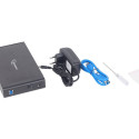 Gembird kõvakettakarp 3.5" SATA - USB 3.0, must (EE3-U3S-3)