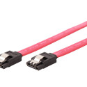 GEMBIRD CC-SATAM-DATA-XL Gembird Serial ATA III 100 cm Data Cable, metal clips, red