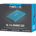 NATEC NKZ-1280 Natec external enclosure RHINO GO for 2,5 SATA, USB 3.0, Blue