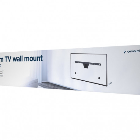 GEMBIRD WM-S80F-01 õhuke fikseeritud teleri seinakinnitus 37-80-tolline kuni 50 kg