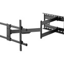 TECHLY Wall Bracket Extendable Arm up to 1015 mm for LCD 43-80inch Black