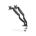 DIGITUS Dual Gas Spring Monitor Clamp Mount