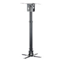 ART RAMP P-107B ART Holder P-107B, 47-76cm to projector black 15KG Mounting to the ceiling