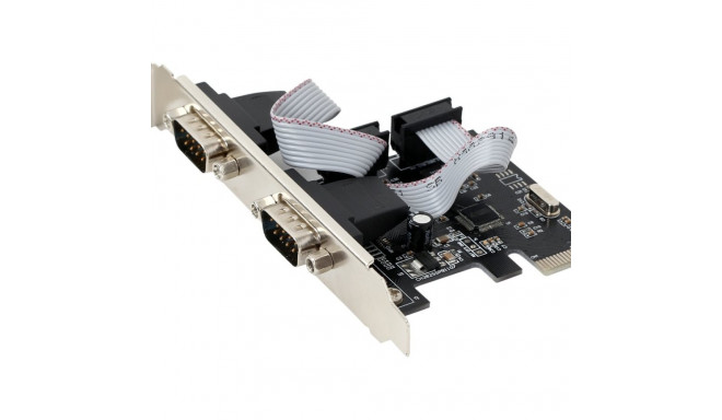 GEMBIRD SPC-22 PCI Express card 2x serial low profile