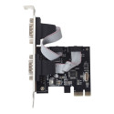 GEMBIRD SPC-22 PCI Express card 2x serial low profile