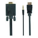 Gembird kaabel HDMI - VGA + 3,5mm (A-HDMI-VGA-03-10)