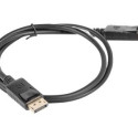 LANBERG CA-DPDP-10CC-0010-BK cable Display Port M/M 1m 4K black