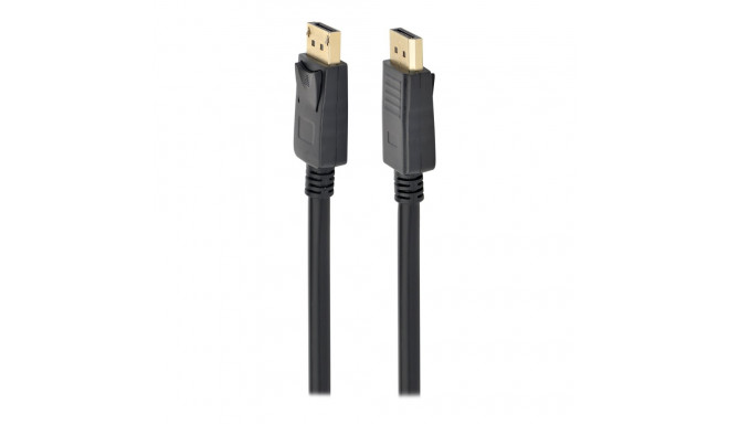 GEMBIRD CC-DP2-10 kaabel DISPLAYPORT V1.2 3M kuldne 4K must