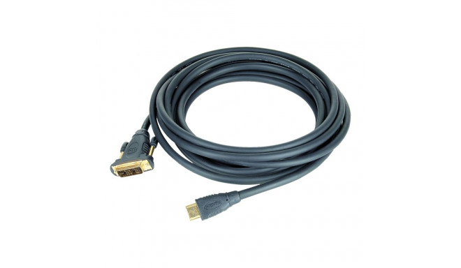 GEMBIRD CC-HDMI-DVI-10 Gembird HDMI-DVI isane-isane kaabel kuldsete pistikutega, 3m, hulgipakend