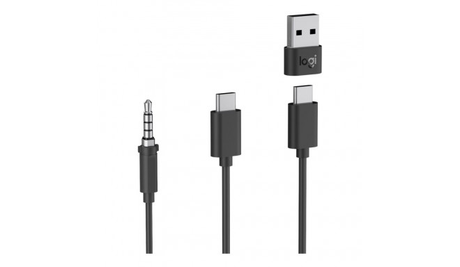 LOGITECH Zone Wired Earbuds Teams - Graphite - EMEA
