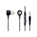 GEMBIRD MHS-EP-001 Gembird  Stereo metal earphones with microphone and volume control, black-white