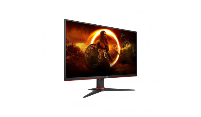 AOC 27-tolline 2560x1440 VA lame fikseeritud alusega kallutatav DP 2xHDMI heledus 250cd/m2