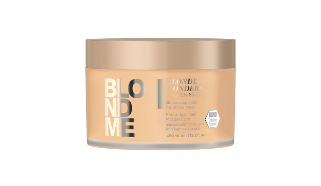 SCHWARZKOPF Blonde Wonders Golden Mascarilla Capilar Aclarante de Rubios 450ml