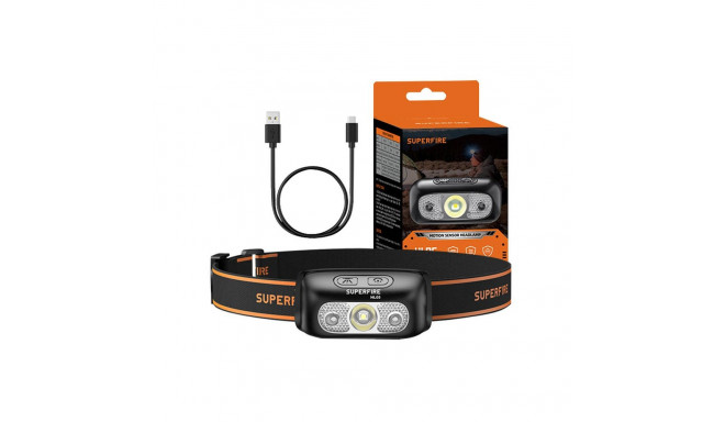 Headlamp Superfire HL05-E, 120lm, USB